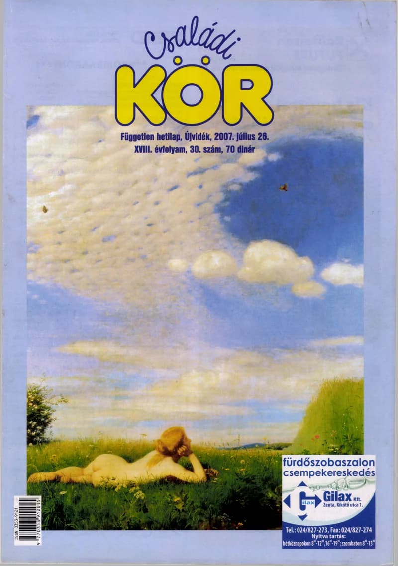 Családi Kör, 18. évf. 2007. július 26. 30. sz.