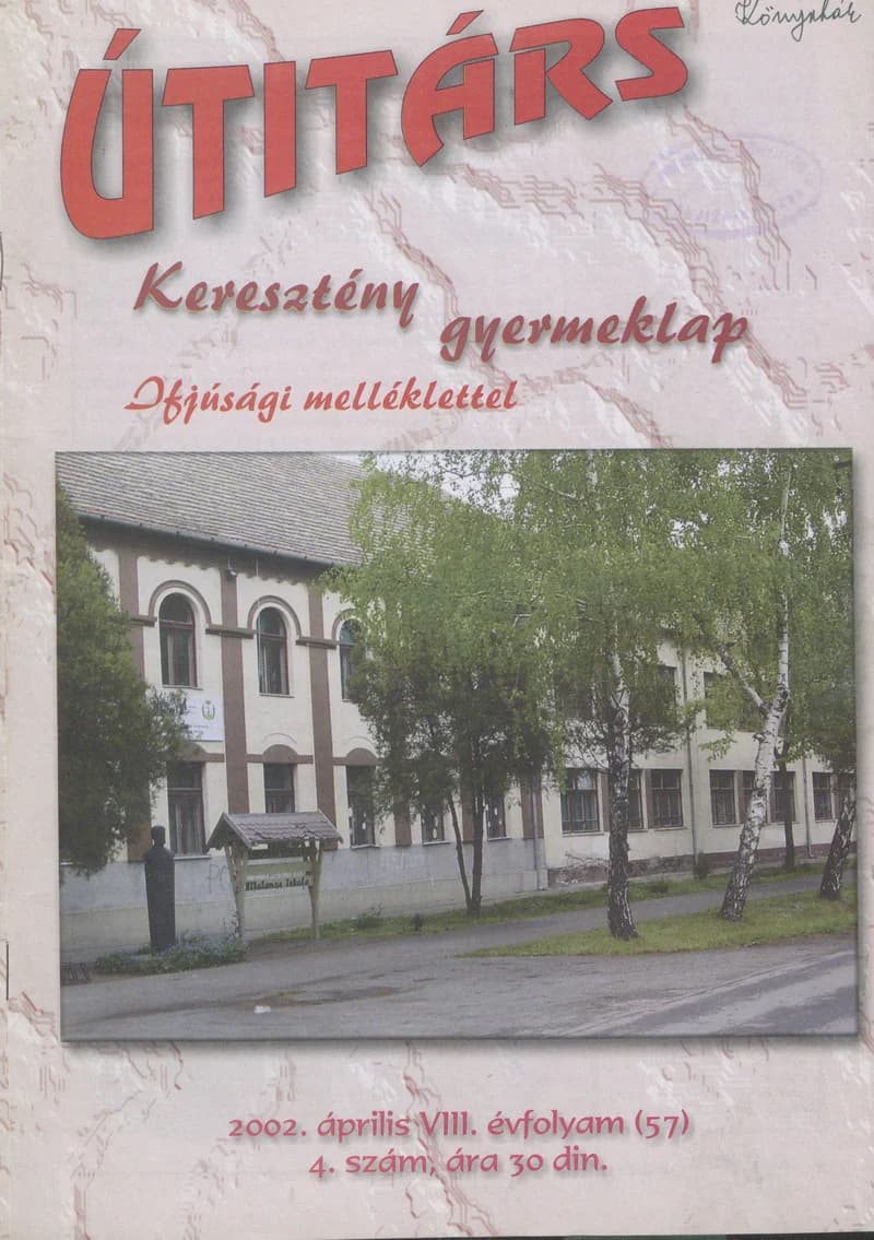 Útitárs, 7. évf. 2002. április. 4. sz.