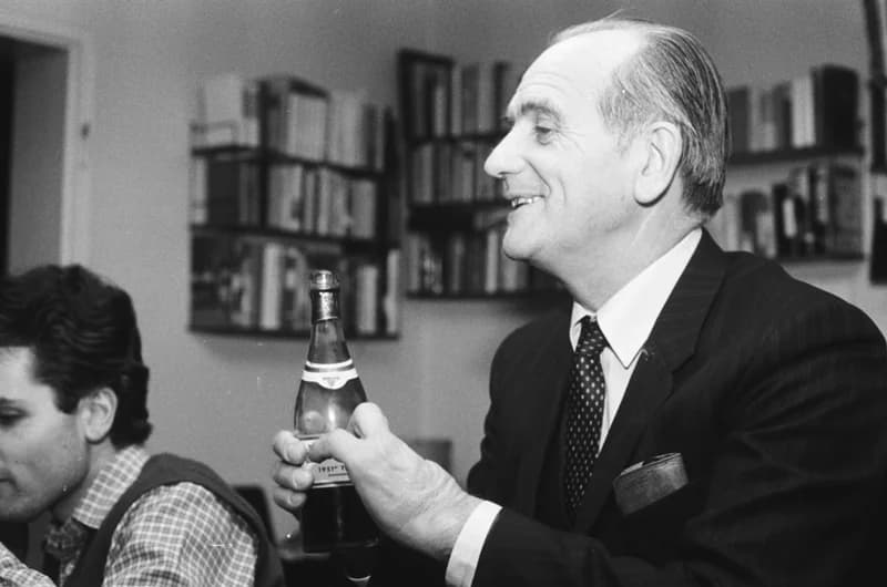 NSZK - Stuttgartban  Göncz Jánosnál