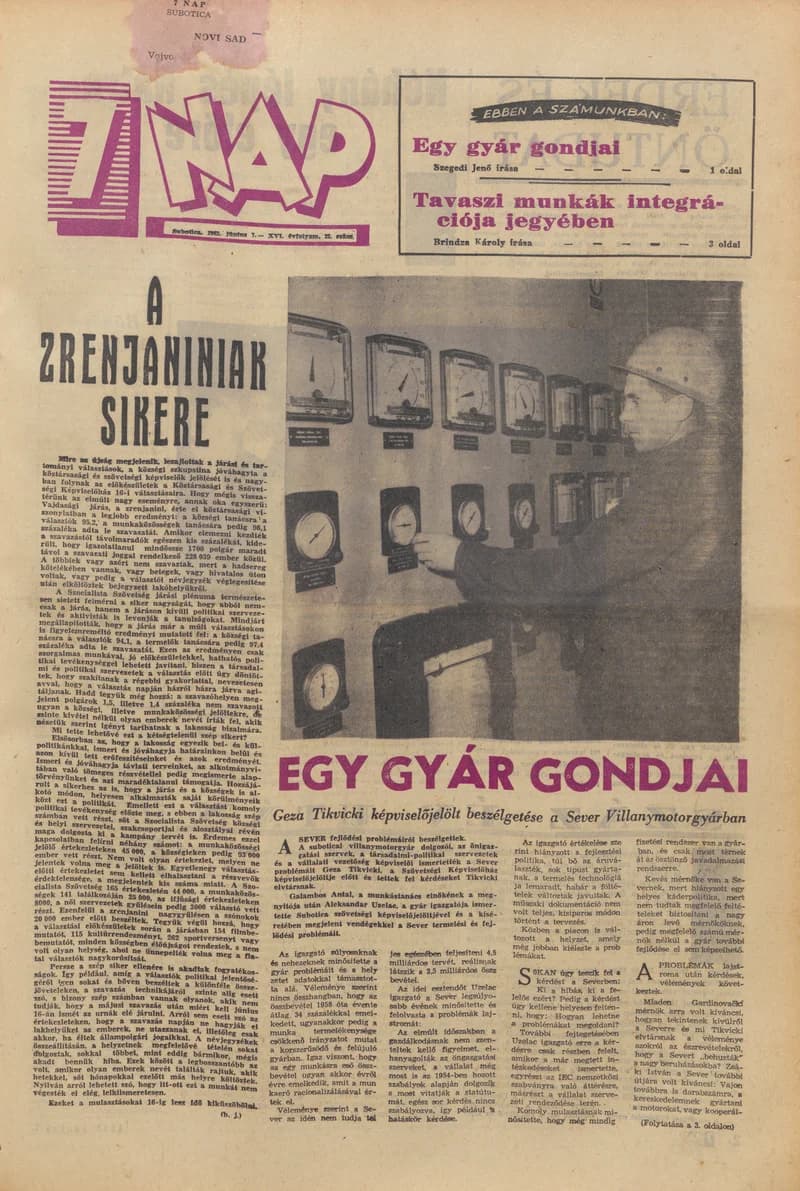 7 Nap, 18. évf. 1963. június 7. 22. sz. 1–20. oldal
