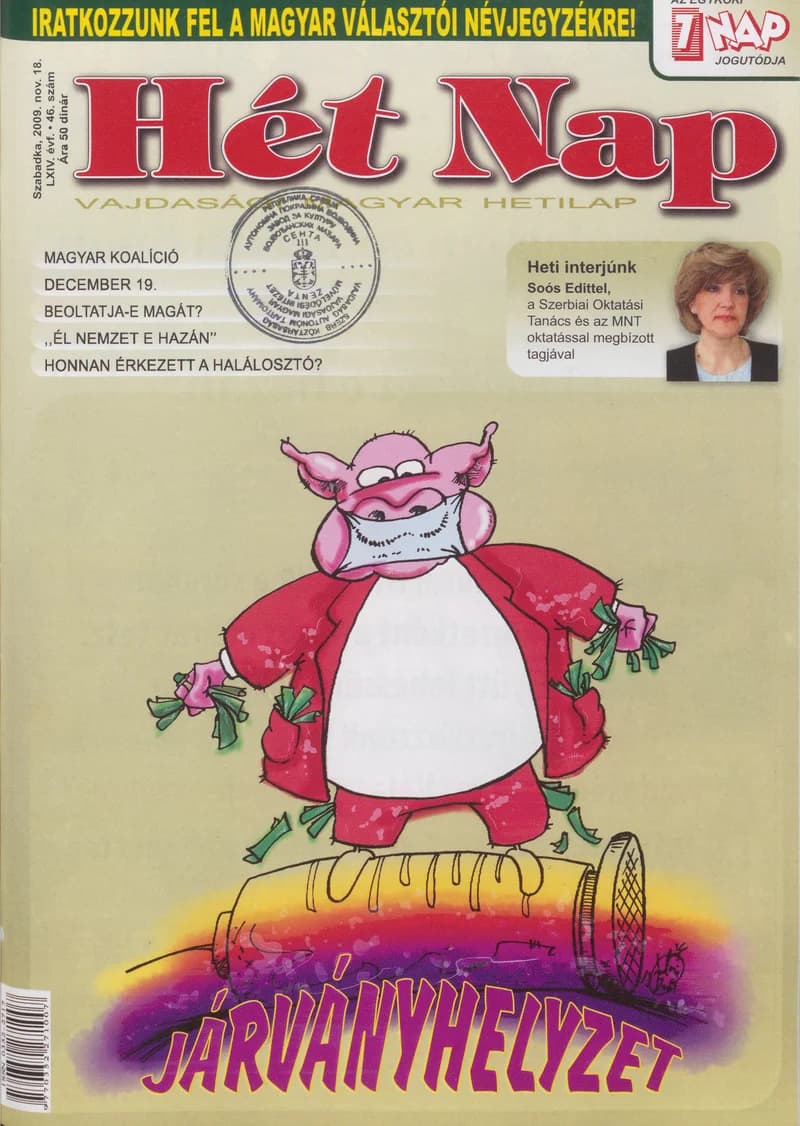 7 Nap, 64. évf. 2009. november 18. 46. sz.
