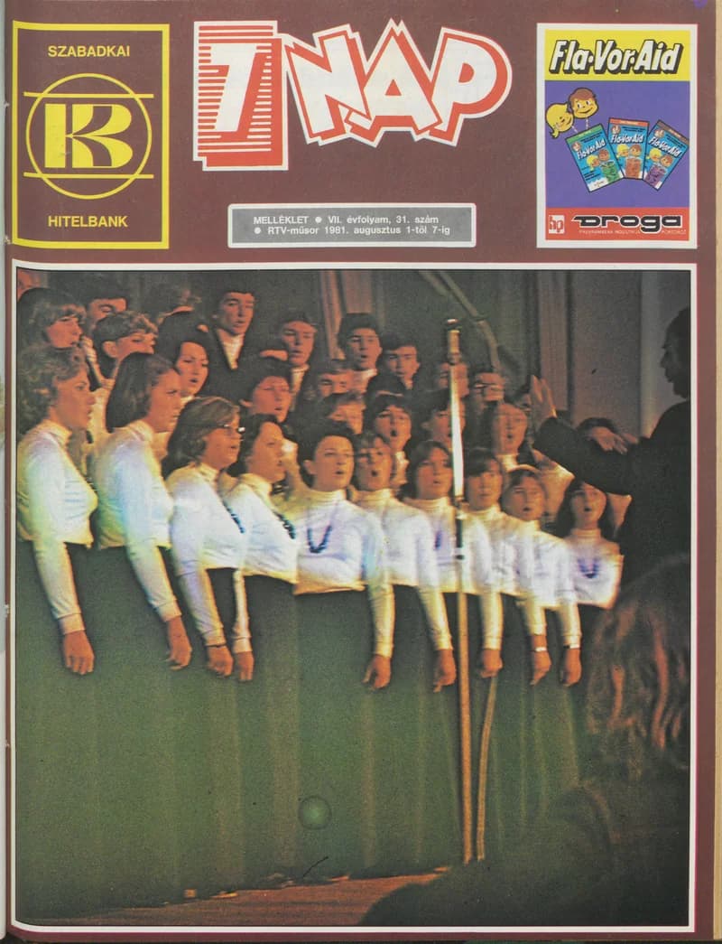 7 Nap melléklet, 7. évf. 1981. augusztus 1. – 7. 31. sz.