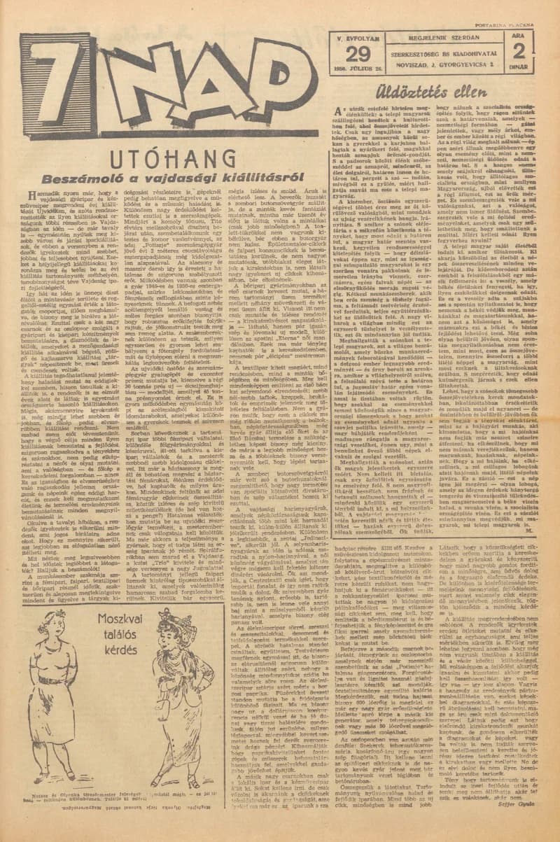 7 Nap, 5. évf. 1950. július 26. 29. sz.