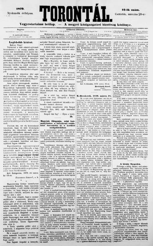 Torontál, 8. évf. 1879. március 20. 12. sz.