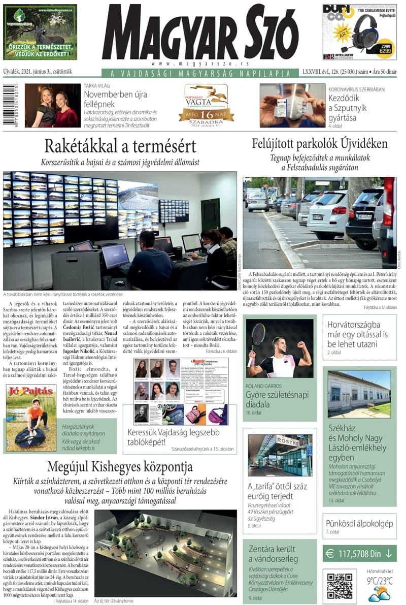 Magyar Szó, 78. évf. 2021. június 3. 126. sz. 1–20. oldal