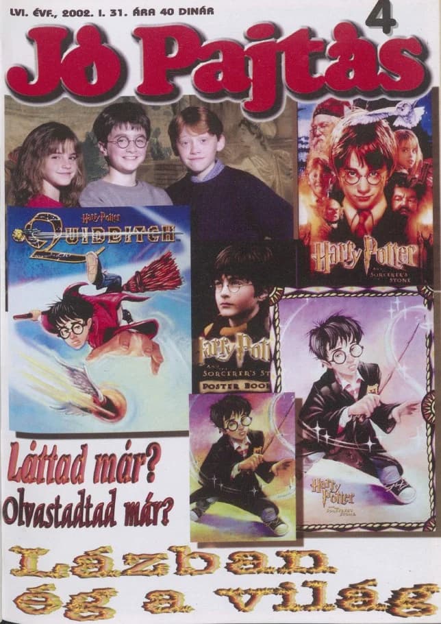 Jó Pajtás, 56. évf. 2002. január 31. 4. sz.