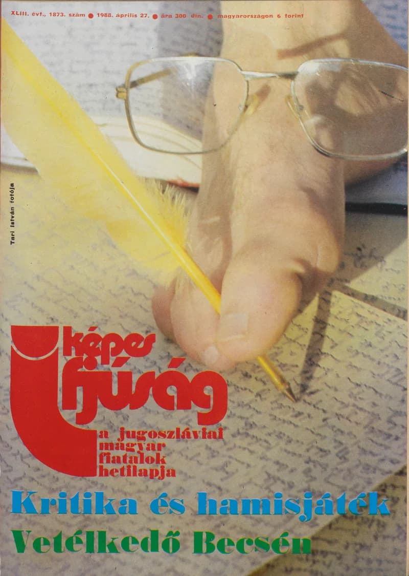 Képes Ifjúság, 44. évf. 1988. április 27. 1873. sz.