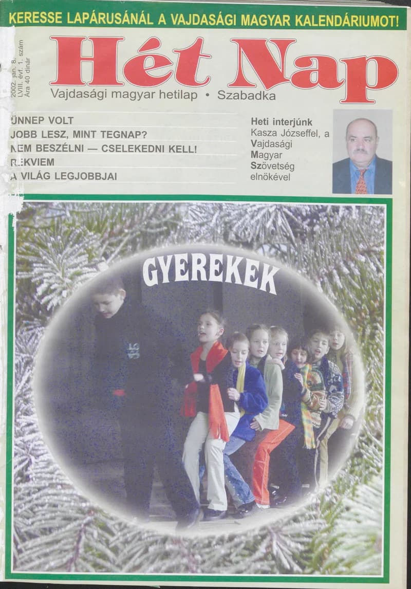 7 Nap, 58. évf. 2003. január 8. 1. sz.