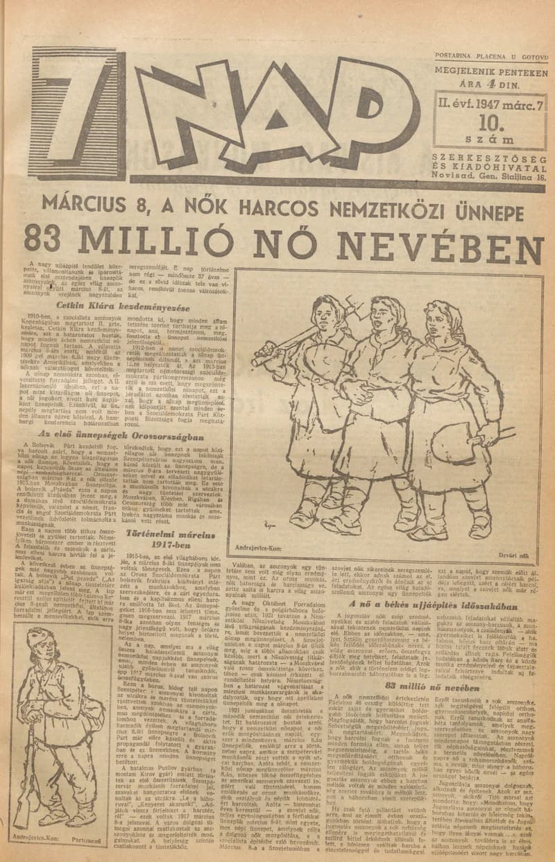 7 Nap, 2. évf. 1947. március 7. 10. sz. 1–10. oldal