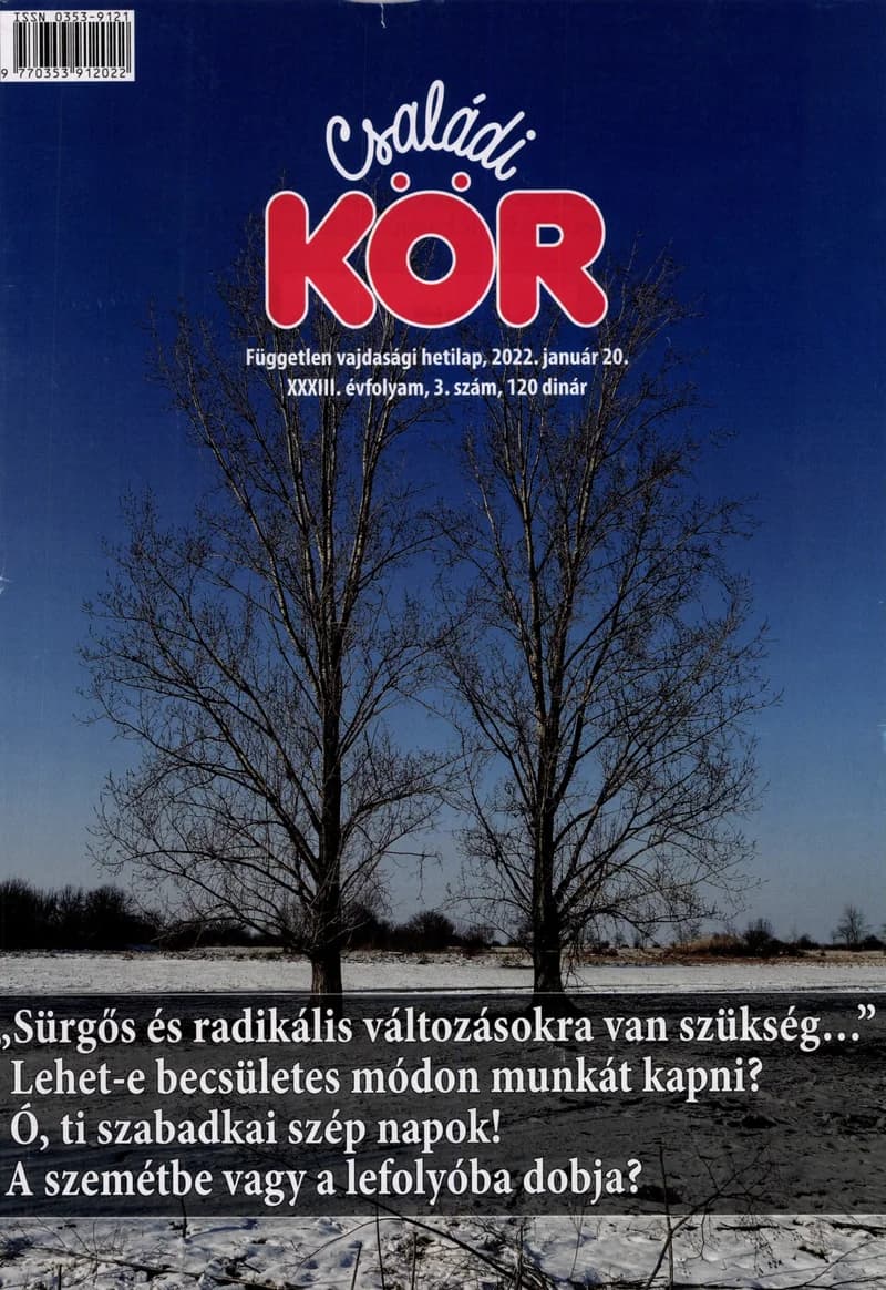 Családi Kör, 33. évf. 2022. január 20. 3. sz.