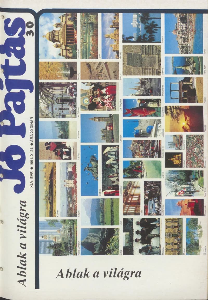 Jó Pajtás, 45. évf. 1991. október 24. 30. sz.