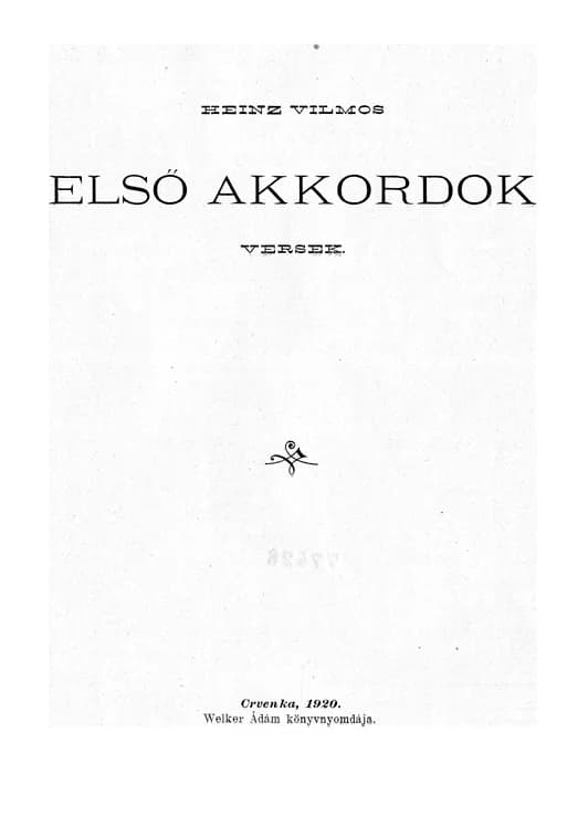 Első akkordok