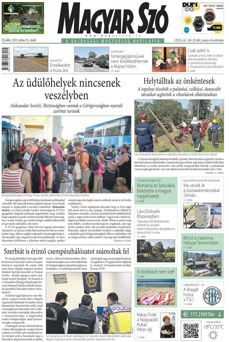 Magyar Szó, 80. évf. 2023. július 25. 168. sz. 1–20. oldal