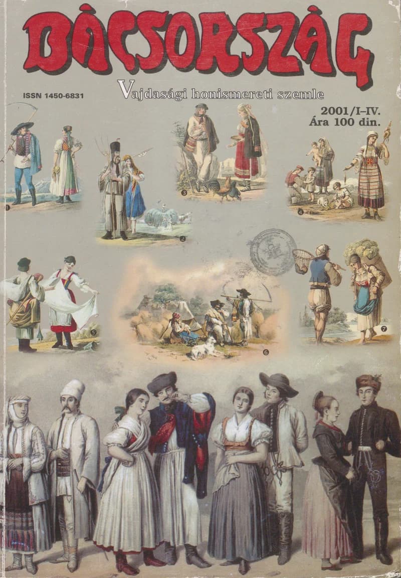 Bácsország, 7. évf. 2001. január – április. 1–4. sz.