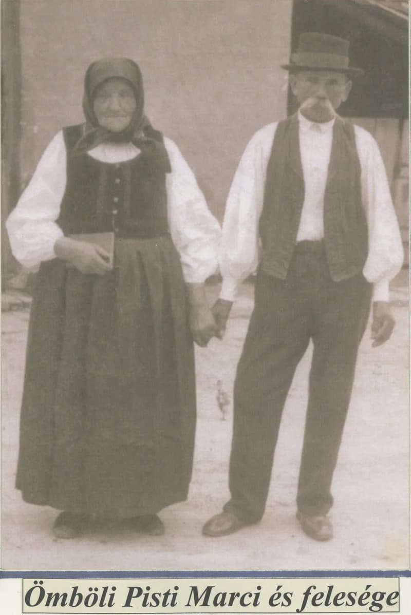 Ömböli Pisti Marci és felesége