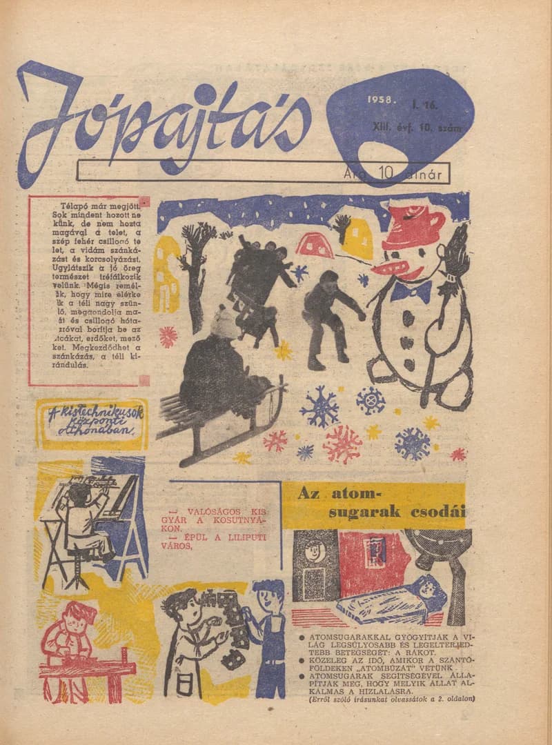 Jó Pajtás, 13. évf. 1959. január 16. 2. sz.