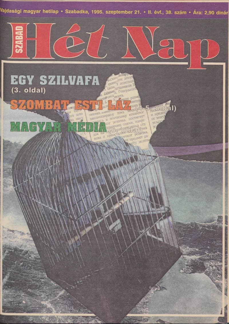 Szabad Hét Nap, 2. évf. 1995. szeptember 21. 38. sz.