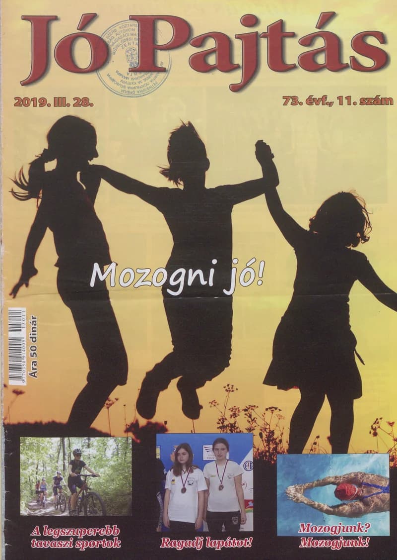 Jó Pajtás, 73. évf. 2019. március 28. 11. sz.