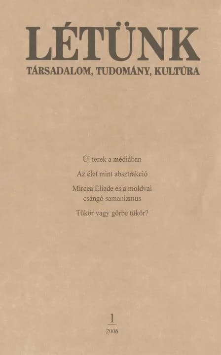 Létünk, 36. évf. 2006. 1. sz. 1–144. oldal
