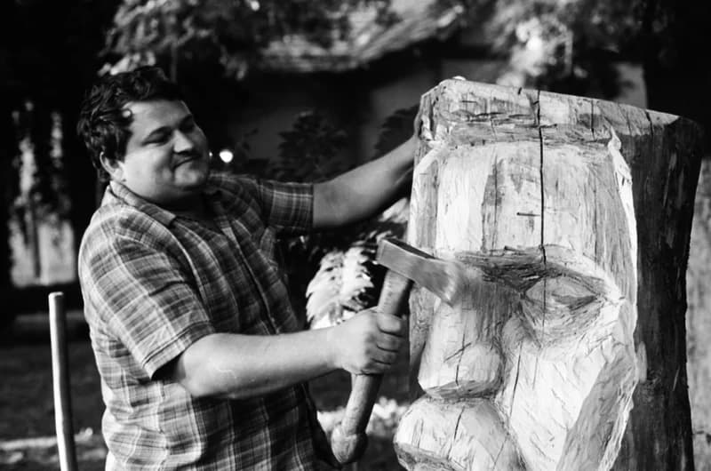 Polyák Ferenc fafaragó