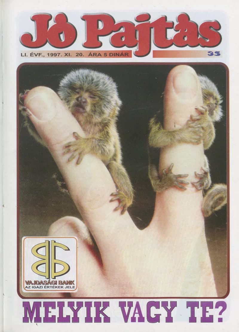 Jó Pajtás, 51. évf. 1997. november 20. 35. sz.