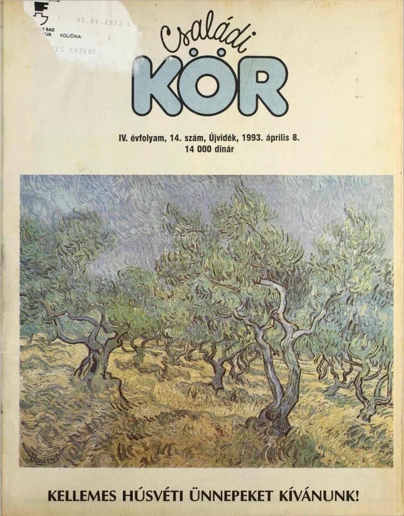 Családi Kör, 4. évf. 1993. április 8. 14. sz.