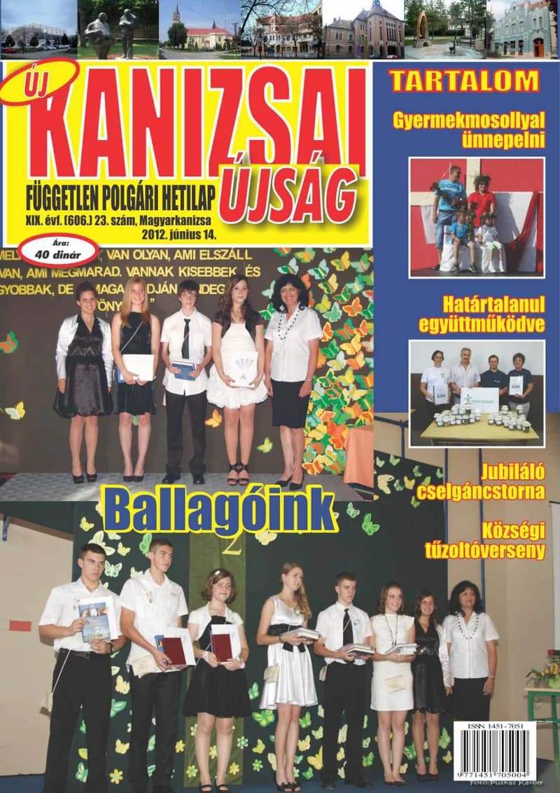 Új Kanizsai Újság, 19. évf. 2012. június 14. 23. sz.
