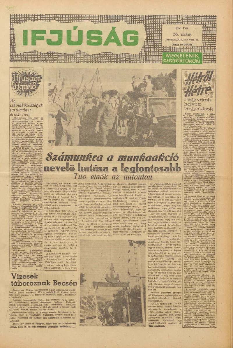 Ifjúság, 14. évf. 1958. augusztus 28. 35. sz.