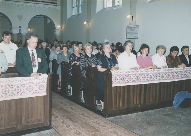 Istentisztelet a hertelendyfalvi református templomban