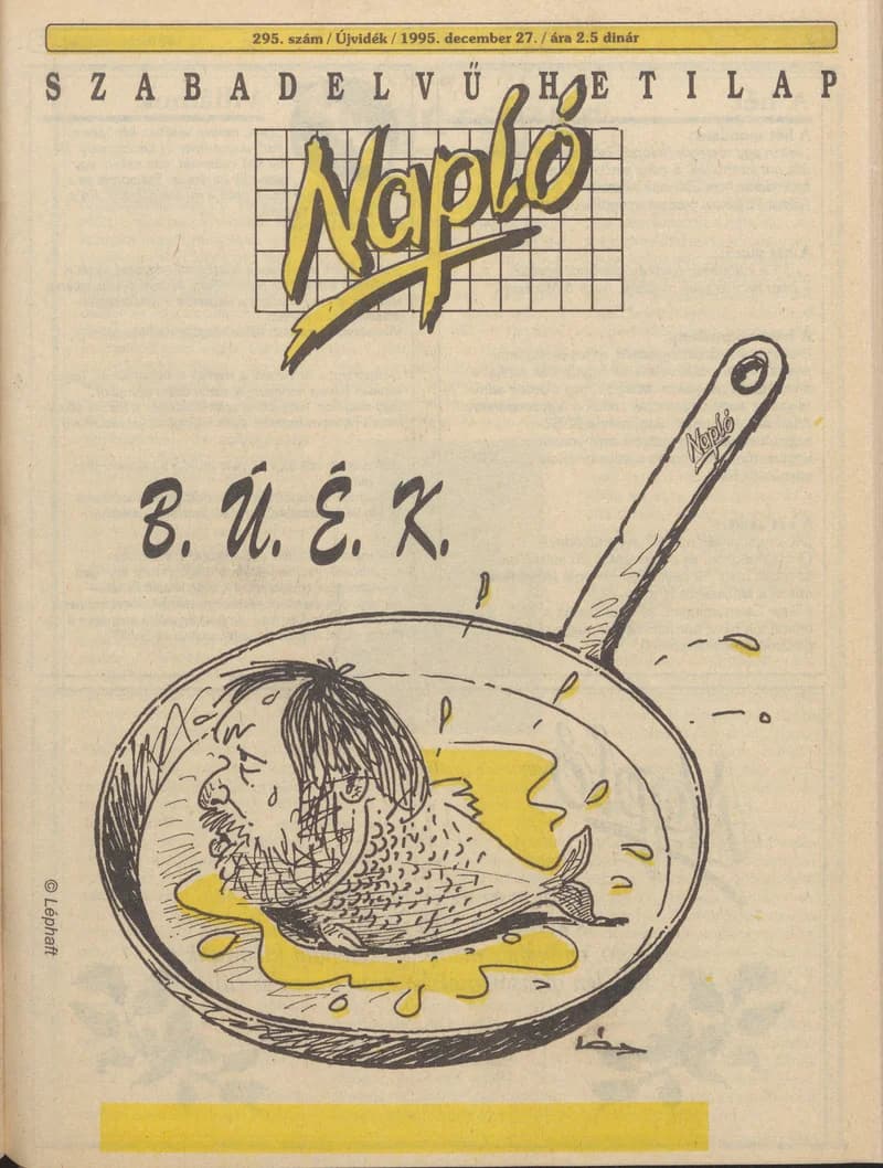 Napló - Szabadelvű hetilap, 6. évf. 1995. december 27. 295. sz.