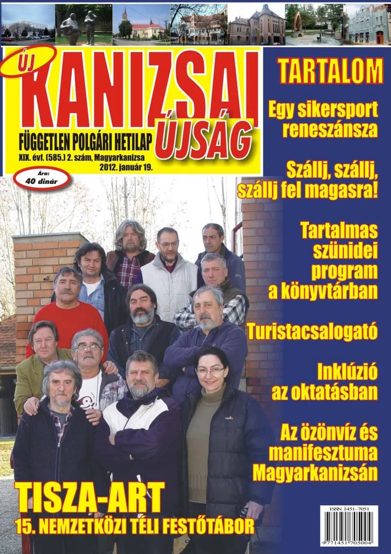 Új Kanizsai Újság, 19. évf. 2012. január 19. 2. sz.