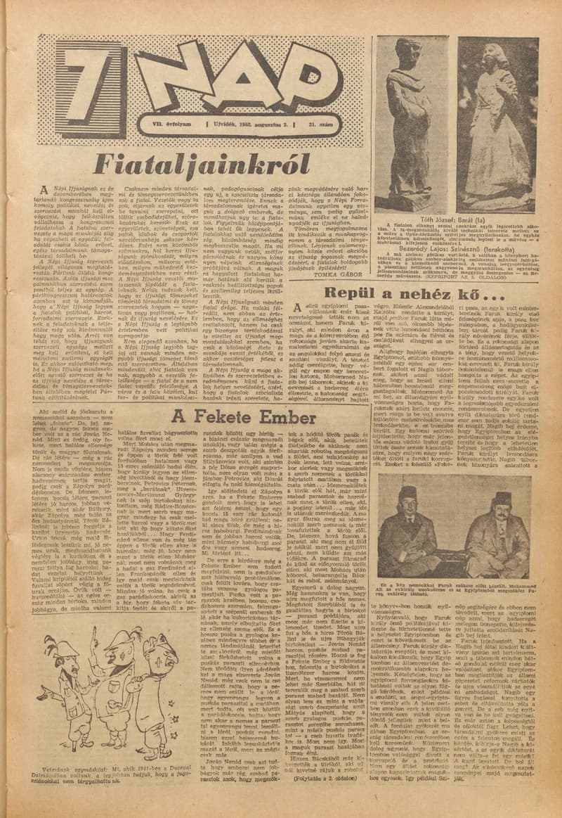 7 Nap, 7. évf. 1952. augusztus 3. 31. sz. 1–12. oldal