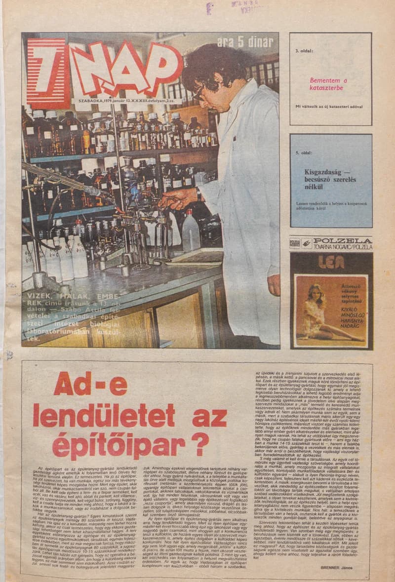 7 Nap, 34. évf. 1979. január 12. 2. sz. 1–24. oldal