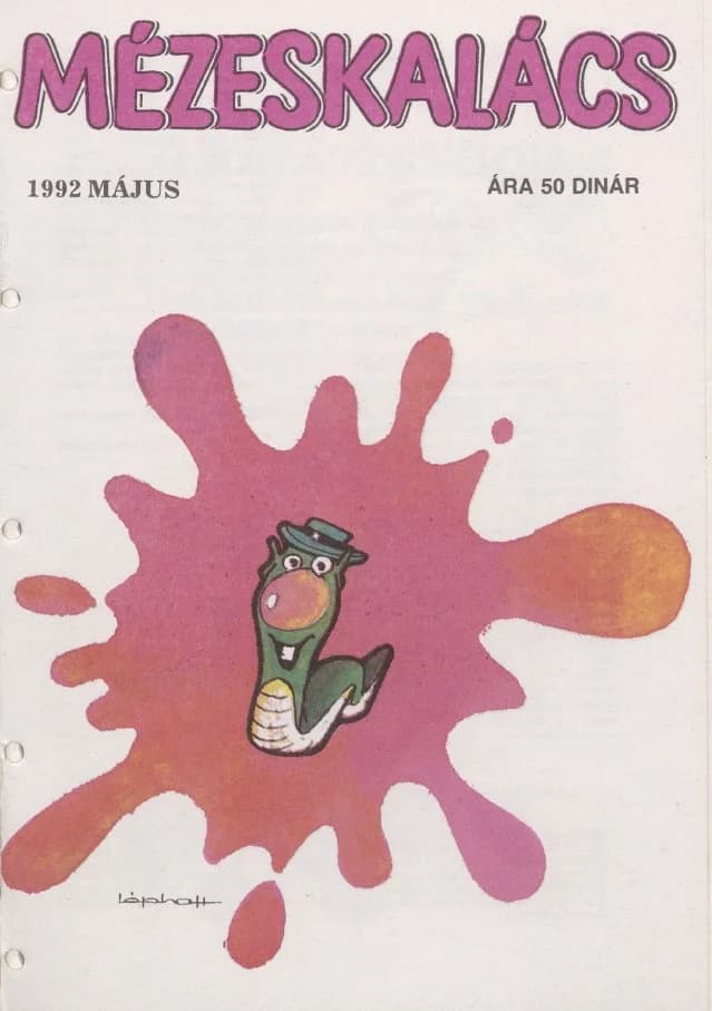 Mézeskalács, 40. évf. 1992. május. 5. sz.
