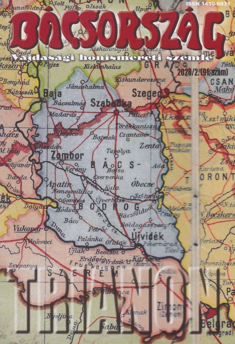 Bácsország, 26. évf. 2020. 2. sz.