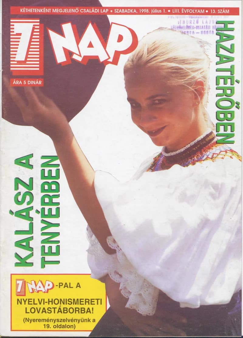 7 Nap, 53. évf. 1998. július 1. 13. sz. 1–68. oldal