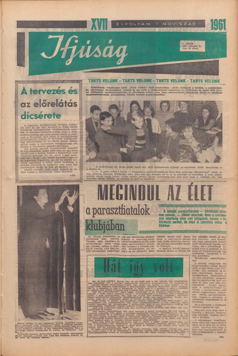 Ifjúság, 17. évf. 1961. február 9. 7. sz.