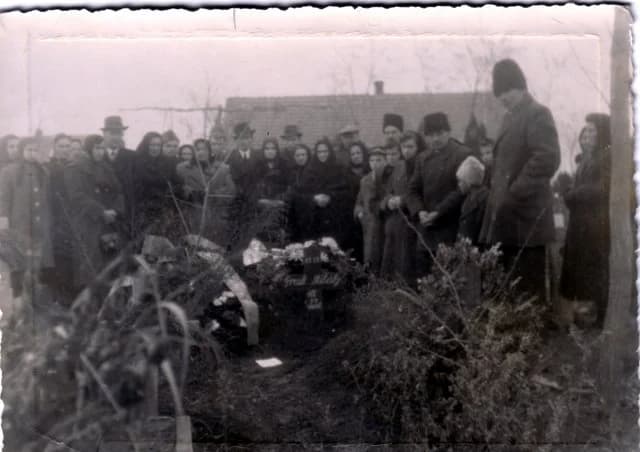 Gruik Mihály temetése