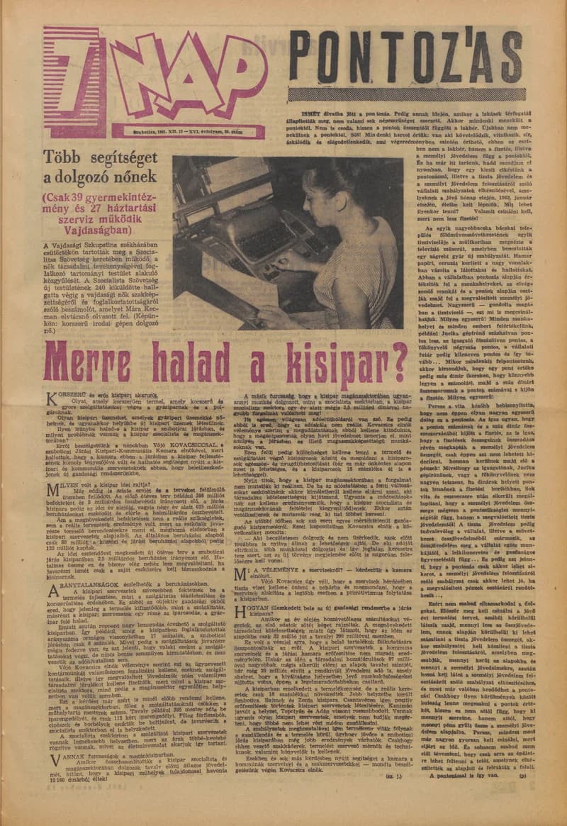 7 Nap, 16. évf. 1961. december 15. 50. sz. 1–20. oldal