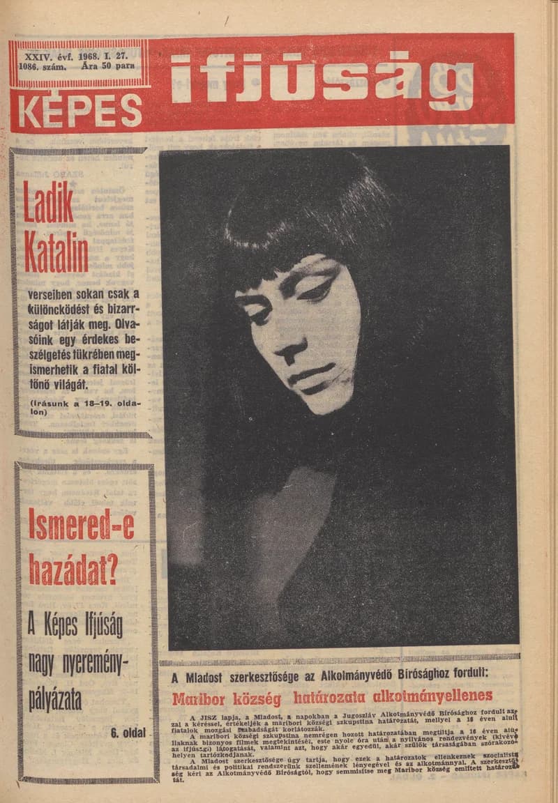 Képes Ifjúság, 24. évf. 1968. január 27. 1086. sz. 1–32. oldal