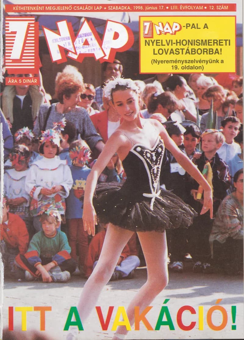7 Nap, 53. évf. 1998. június 17. 12. sz. 1–68. oldal