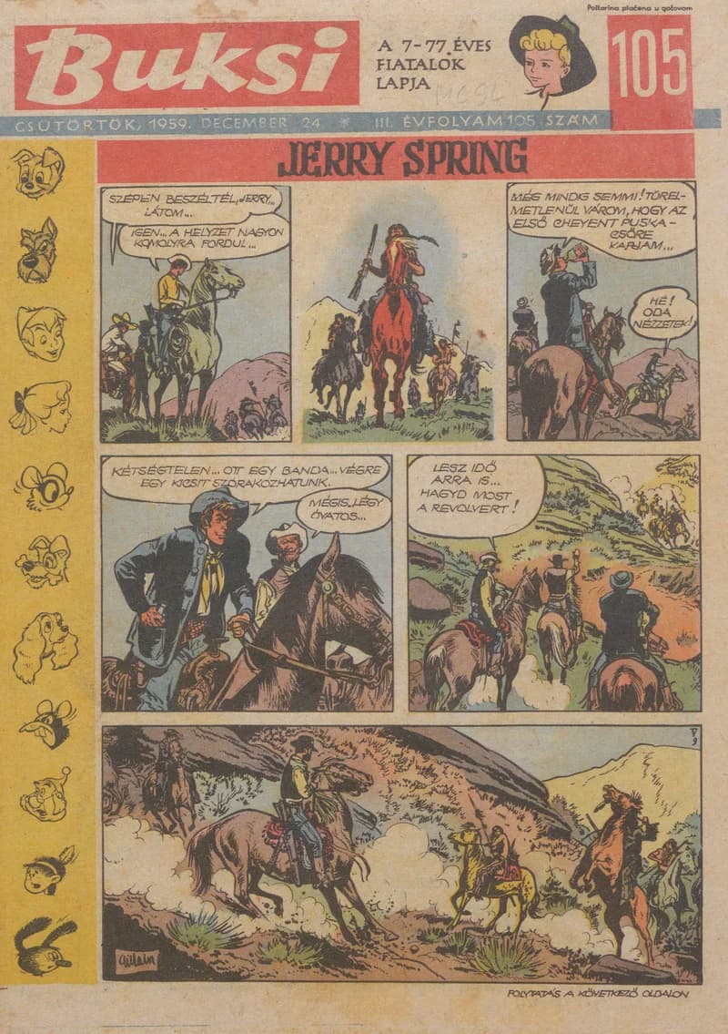 Buksi, 3. évf. 1959. december 24. 105. sz.