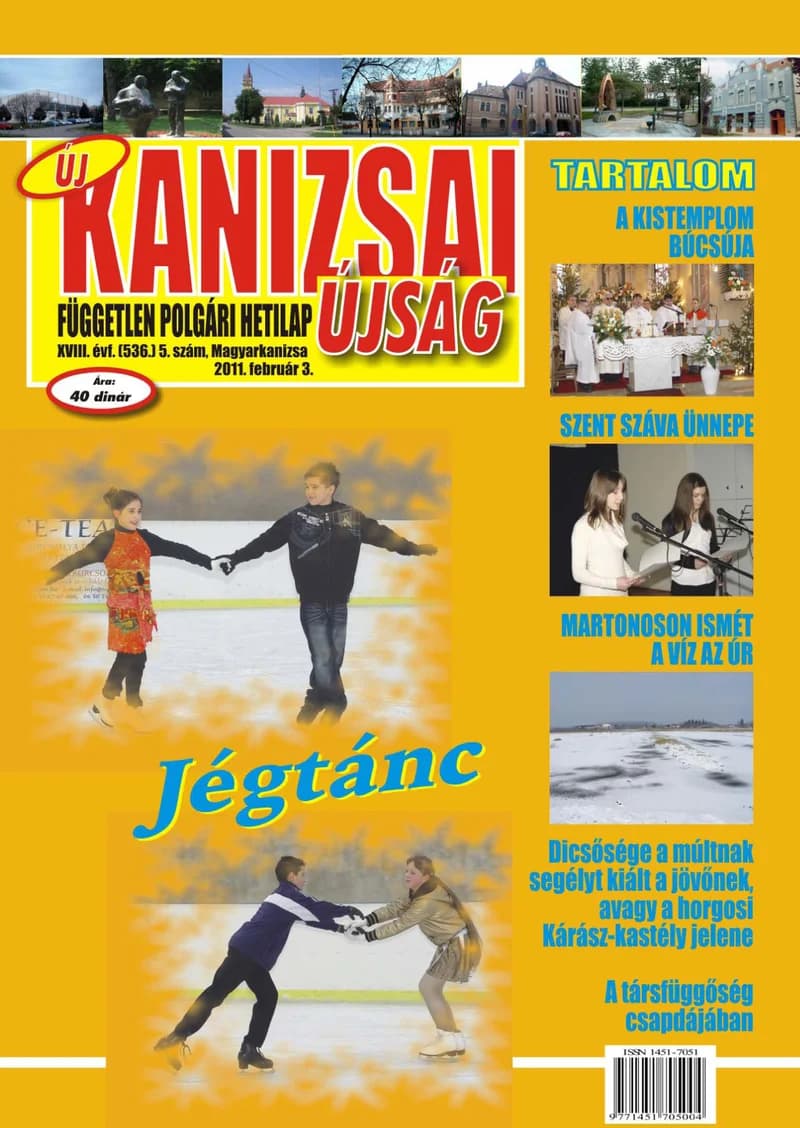 Új Kanizsai Újság, 18. évf. 2011. február 3. 5. sz. 1–24. oldal
