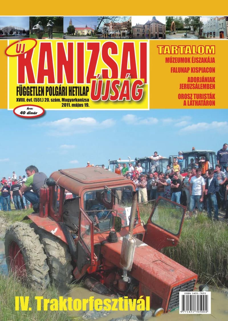 Új Kanizsai Újság, 18. évf. 2011. május 19. 20. sz. 1–24. oldal