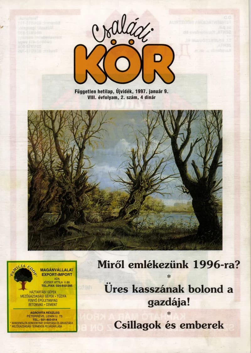 Családi Kör, 8. évf. 1997. január 9. 2. sz.