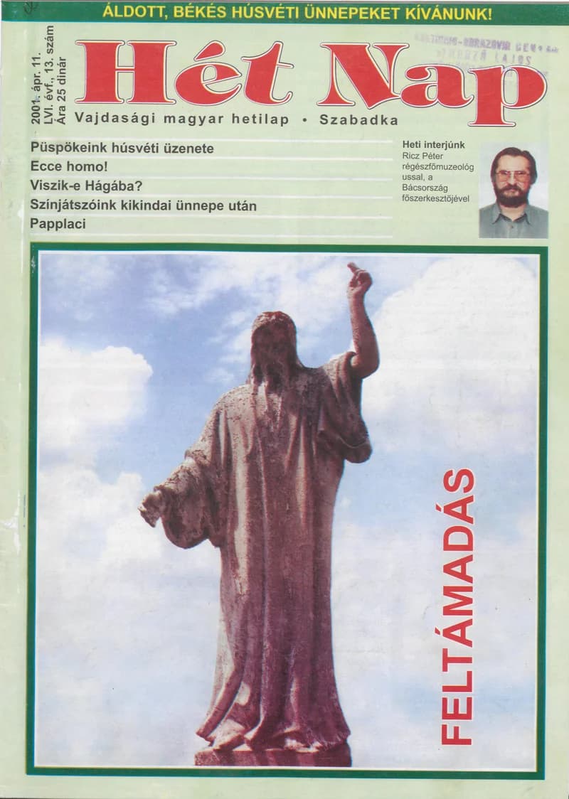 7 Nap, 56. évf. 2001. április 11. 13. sz. 1–68. oldal