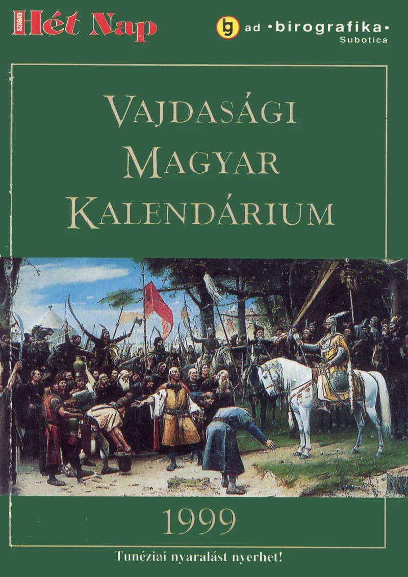 Vajdasági Magyar Kalendárium, 2. évf. 1999. – . 2. sz.
