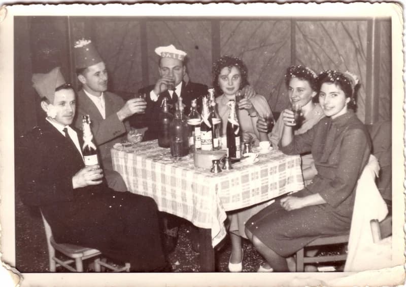 Szilveszteri bálban