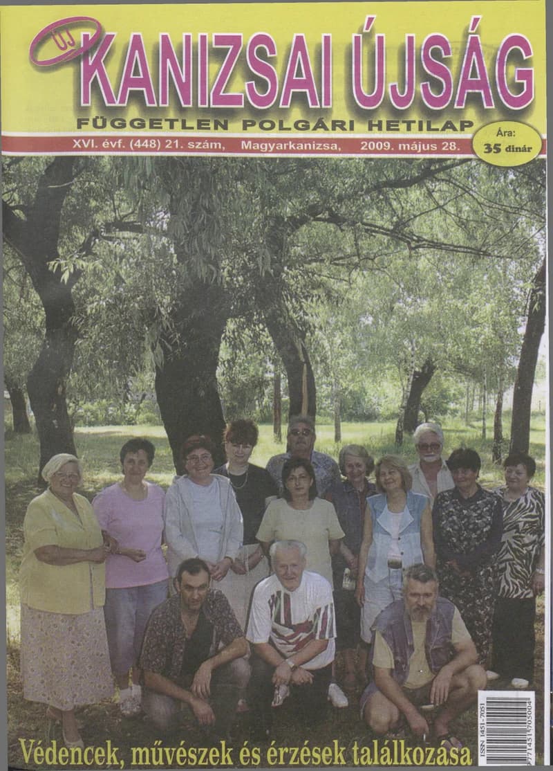 Új Kanizsai Újság, 16. évf. 2009. május 28. 21. sz.