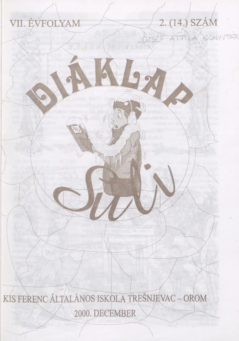 Diáklap Suli, 7. évf. 2000. december. 14. sz.